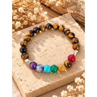 Pulseira de Proteção -7 Chakras
